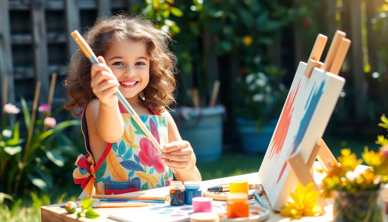 kids painting projects